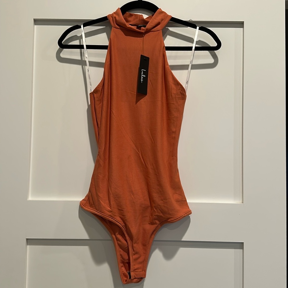 Lulus Halter Backless Bodysuit
